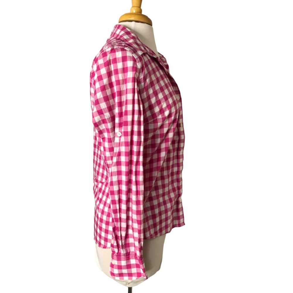 Patagonia pink plaid button shirt Sz S - Picture 3 of 9